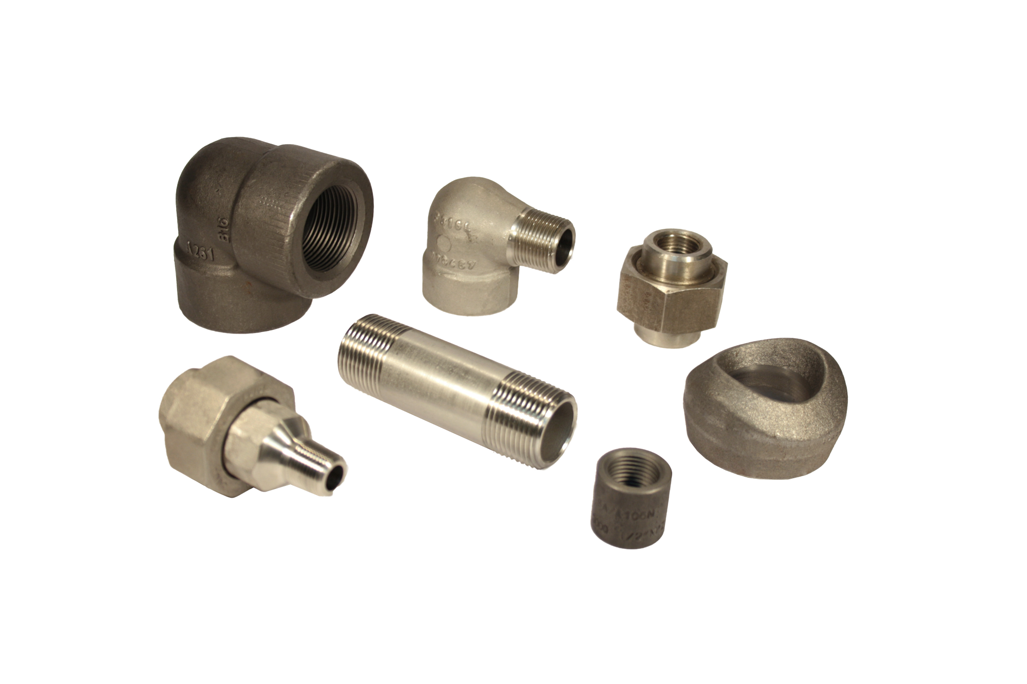 1/2 in. Threaded NPT Union 316/316L 3000# Forged Stainless Steel Pipe  Fitting