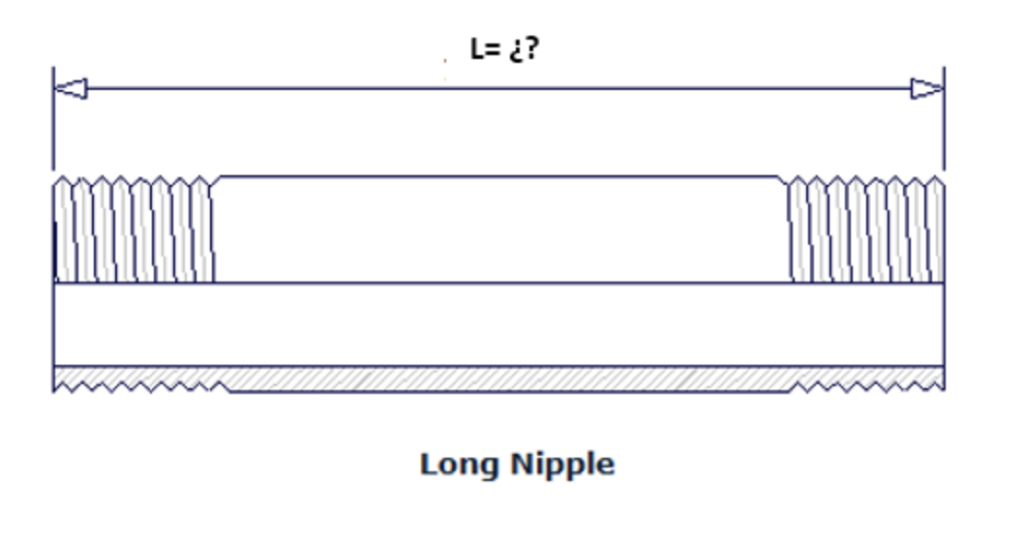 Image of a Long Nipple