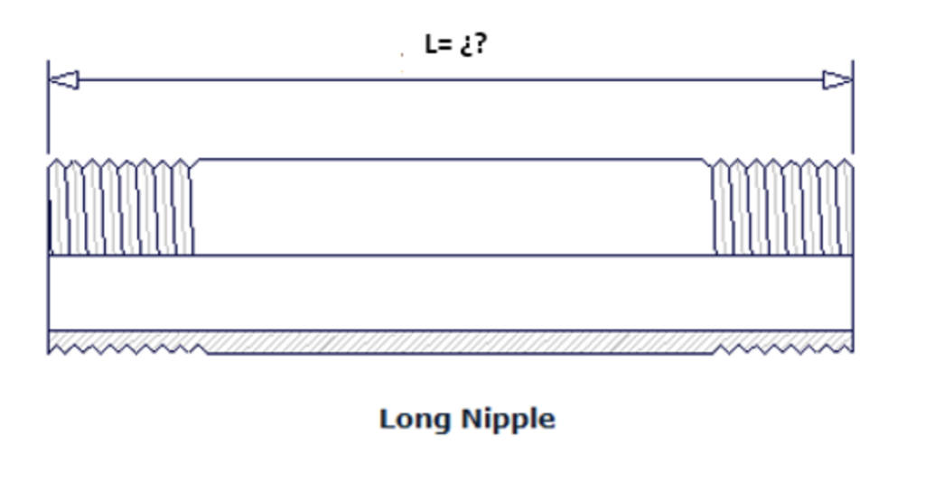 Nipple: Red Brass, 1/4 in Nominal Pipe Size, 1 1/2 in Overall Lg, Threaded  on Both Ends, Schedule 40