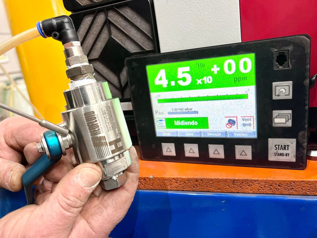 Redfluid Hydrogen Valve Fugitive emissions Production test: ISO 15848-2