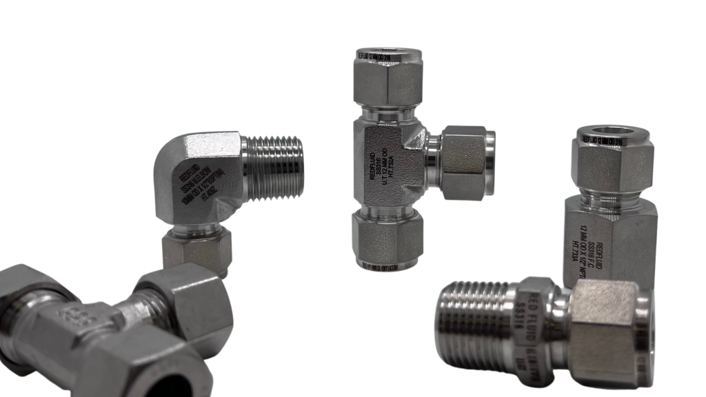 Hydraulic fittings, what types are there? - Redfluid