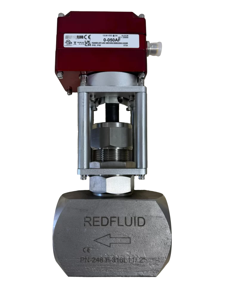 Electrically Actuated Needle Valve