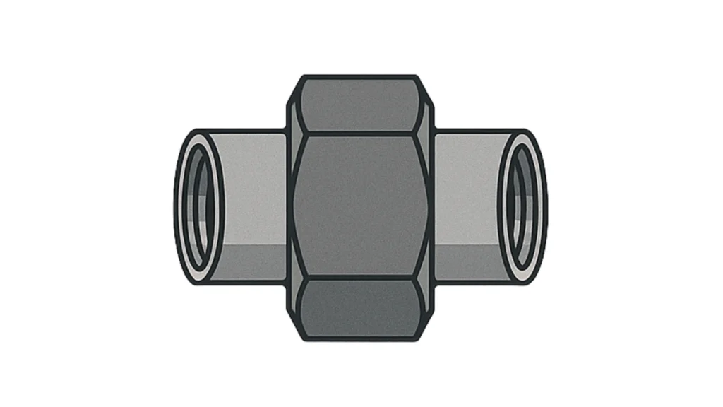 TUERCA UNIÓN HEMBRA HEMBRA TUERCA UNIÓN HEMBRA HEMBRA